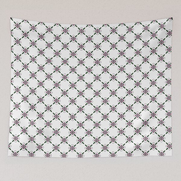 Item preview, Peranakan seamless pattern background. Traditional oriental ceramic tile design. designed and sold by AjjimaJKM.