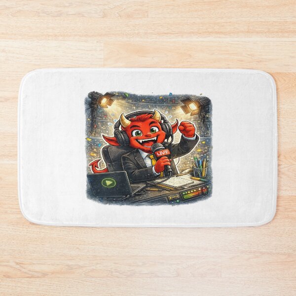 Item preview, Diavoletto Telecronista Sportivo  designed and sold by RipantinaFantasy .