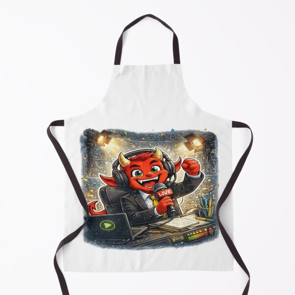 Item preview, Diavoletto Telecronista Sportivo designed and sold by RipantinaFantasy .