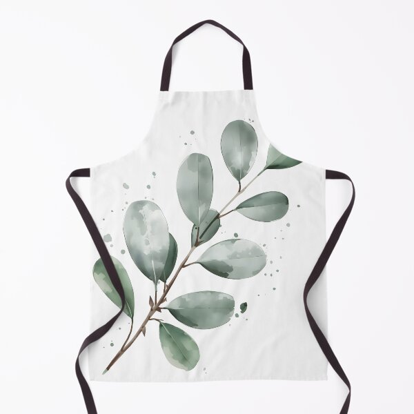 Item preview, Eucalyptus Branch Watercolor Painting designed and sold by RawNaturePrints.