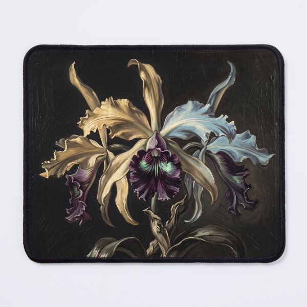 Item preview, Night Terror Cattleya - Gothic Botanical Nightmare designed and sold by FreiherrPK.