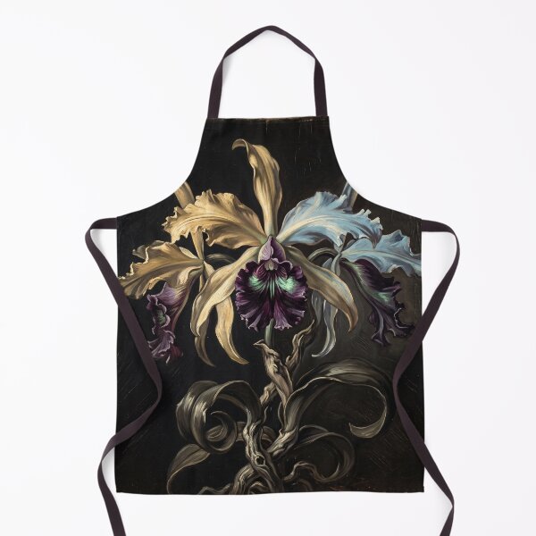 Item preview, Night Terror Cattleya - Gothic Botanical Nightmare designed and sold by FreiherrPK.