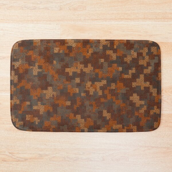 Item preview, Rusted Metal Digital Pixel Camouflage Pattern designed and sold by Aimaniia666.