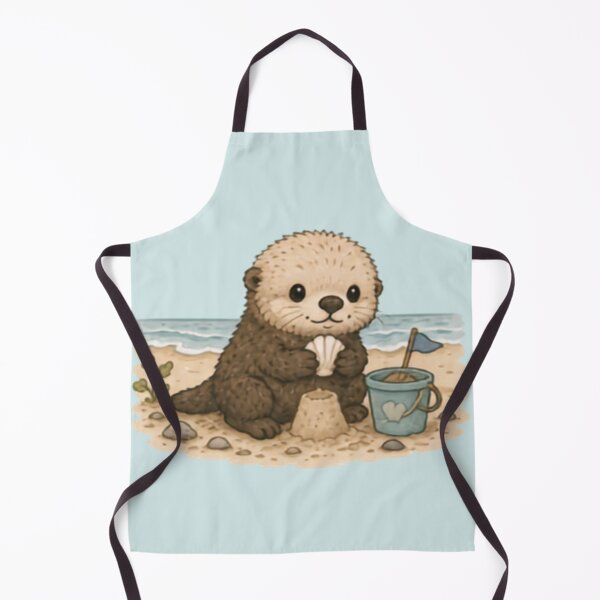 Item preview, Beach Explorer Sea Otter designed and sold by MellowMunchkins.