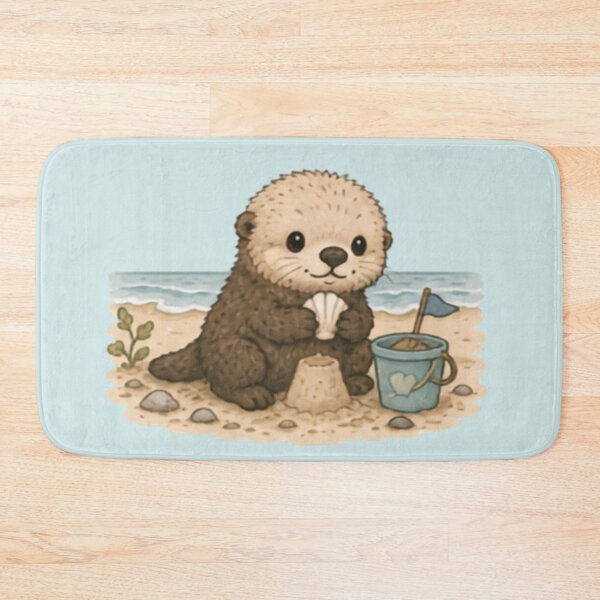 Item preview, Beach Explorer Sea Otter designed and sold by MellowMunchkins.