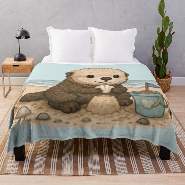 Item preview, Beach Explorer Sea Otter designed and sold by MellowMunchkins.