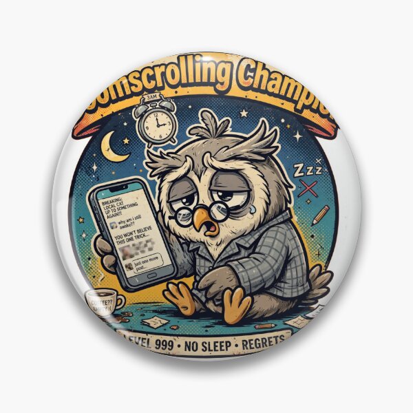 Item preview, Doomscrolling Champion designed and sold by HAYA6395.