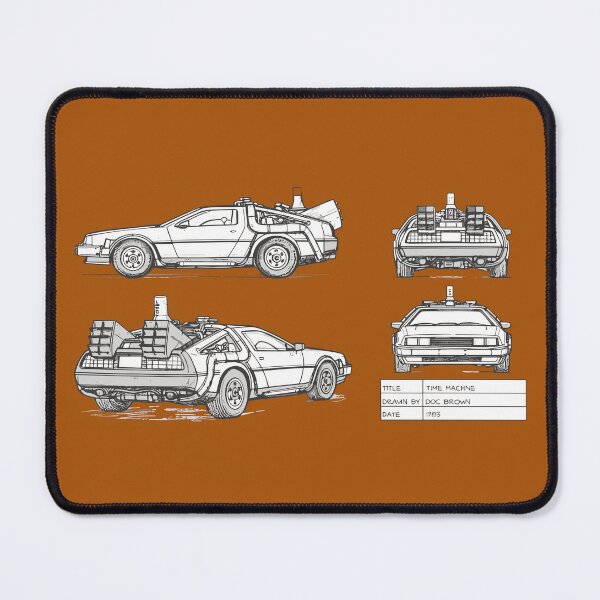 Item preview, Vintage Classic Car Delorean Adventure Collection Project designed and sold by PrintCarClub.