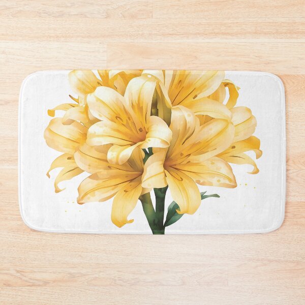Item preview, Freesia Flower Watercolor Painting designed and sold by RawNaturePrints.