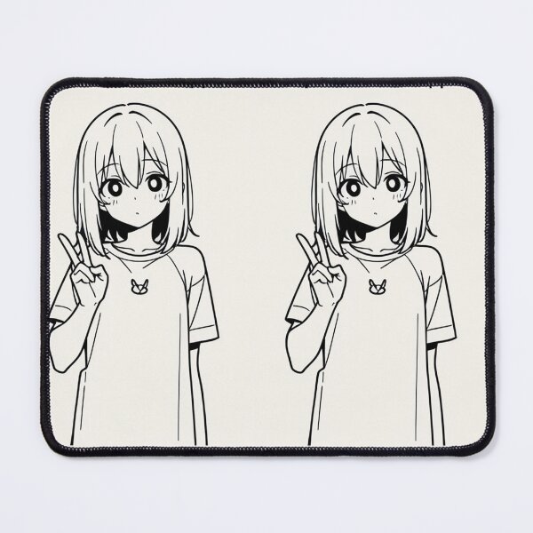 Item preview, Art - Illustrative Female Figure in Manga Style, Visual Dynamism designed and sold by AnimeShin.