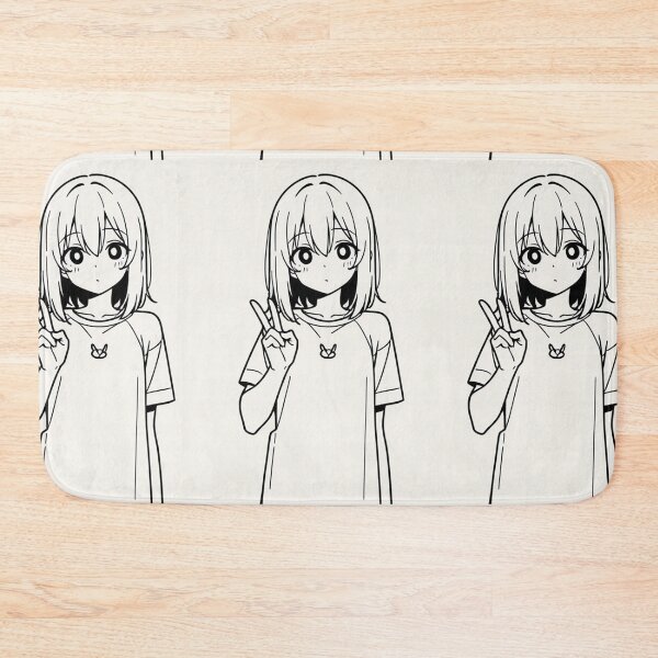 Item preview, Art - Illustrative Female Figure in Manga Style, Visual Dynamism designed and sold by AnimeShin.