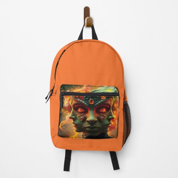 Item preview, Elemental Nature Face – Surreal Fire & Bloom designed and sold by FotoworldEdel.