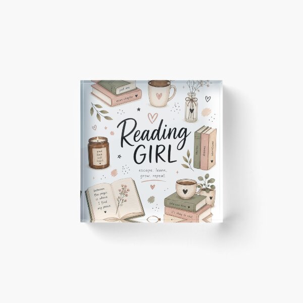 Item preview, Reading Girl  designed and sold by PamLeeDesign.