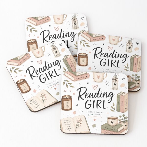 Item preview, Reading Girl  designed and sold by PamLeeDesign.