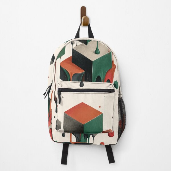 Item preview, 3D Melting Cubes: Abstract Geometric Dripping Art designed and sold by Bhinfy.