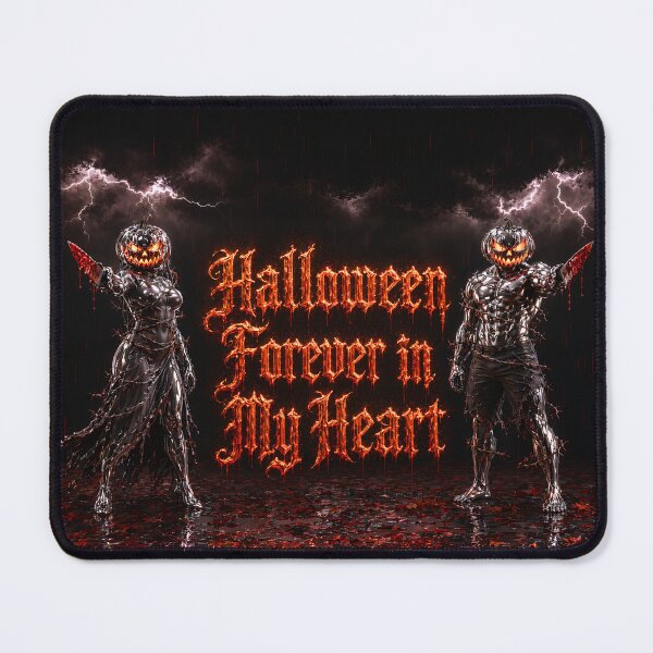 Item preview, Halloween Forever in My Heart Chrome Pumpkin Monster designed and sold by Aimaniia666.
