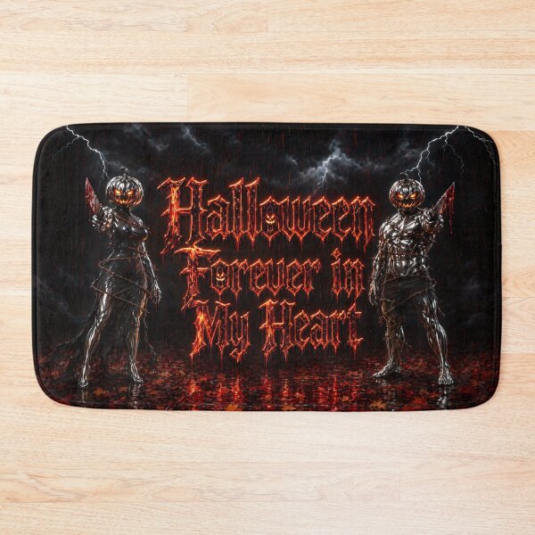 Item preview, Halloween Forever in My Heart Chrome Pumpkin Monster designed and sold by Aimaniia666.