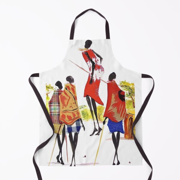 Item preview, Masai watercolour paint designed and sold by Joshuasanga76a.