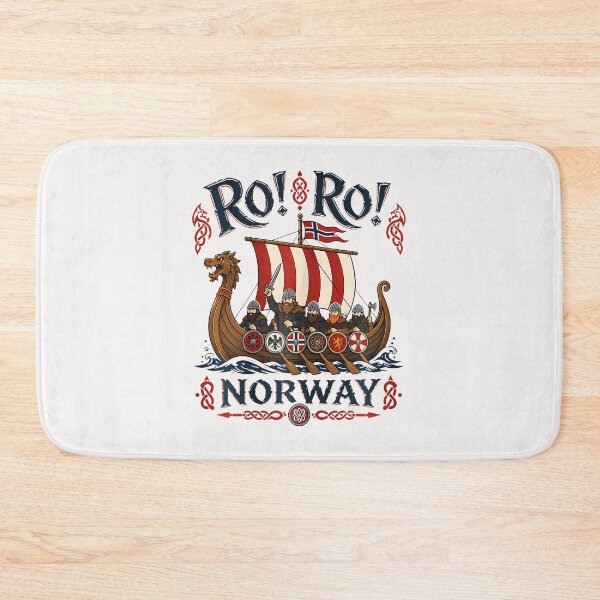 Item preview, Row Norway Viking Ship Funny Norwegian Saying Norge designed and sold by Mdcazeem.