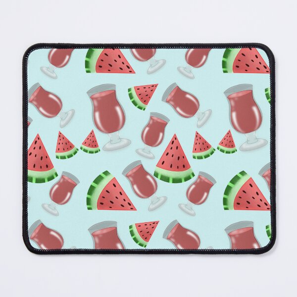Item preview, Sweet Watermelon & Juice seamless summer pattern. designed and sold by RuwaDesignArt.