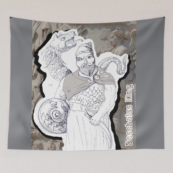 Item preview, Decebalus Dacian King (Drawing by ACCI) designed and sold by VanyssaGraphics.