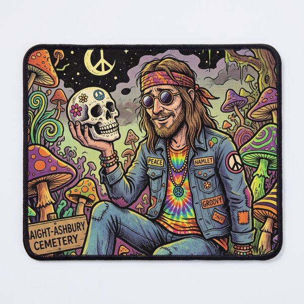 Item preview, Trippy Hamlet in Haight-Ashbury - Psychedelic Shakespeare designed and sold by FreiherrPK.