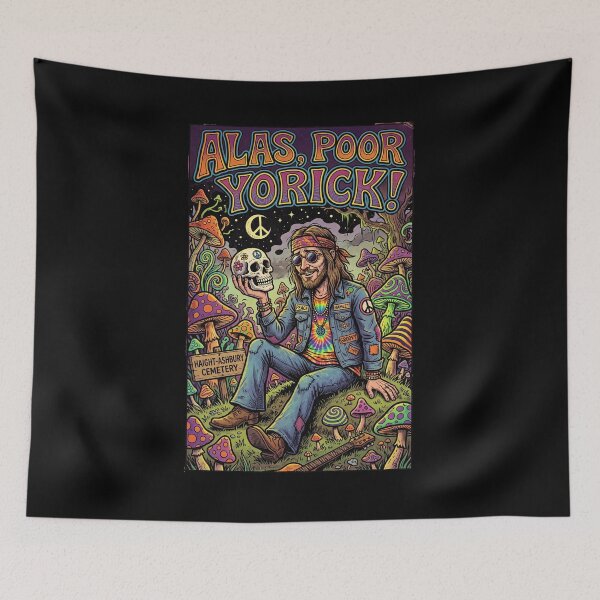 Item preview, Trippy Hamlet in Haight-Ashbury - Psychedelic Shakespeare designed and sold by FreiherrPK.