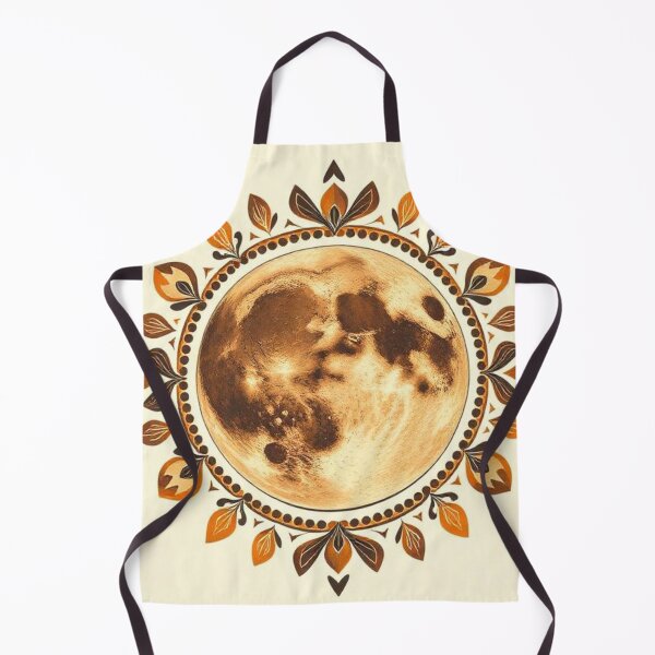 Item preview, Sepia Moon with Nordic Symbolism designed and sold by RAISC.