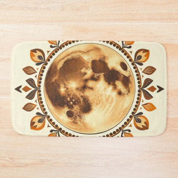 Item preview, Sepia Moon with Nordic Symbolism designed and sold by RAISC.