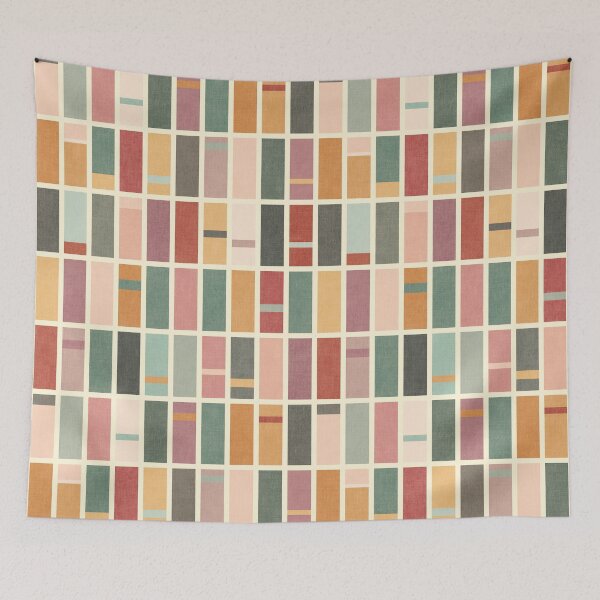 Item preview, Vintage Textile Boho Color Blocks  designed and sold by micklyn.