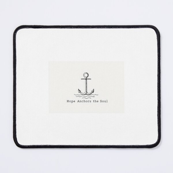 Item preview, Hope Anchors the Soul – Christian Anchor Typography Design designed and sold by Alpha-Hood.