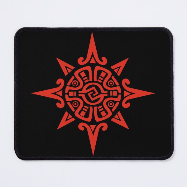 Item preview, red tribal sun designed and sold by Lagueny.