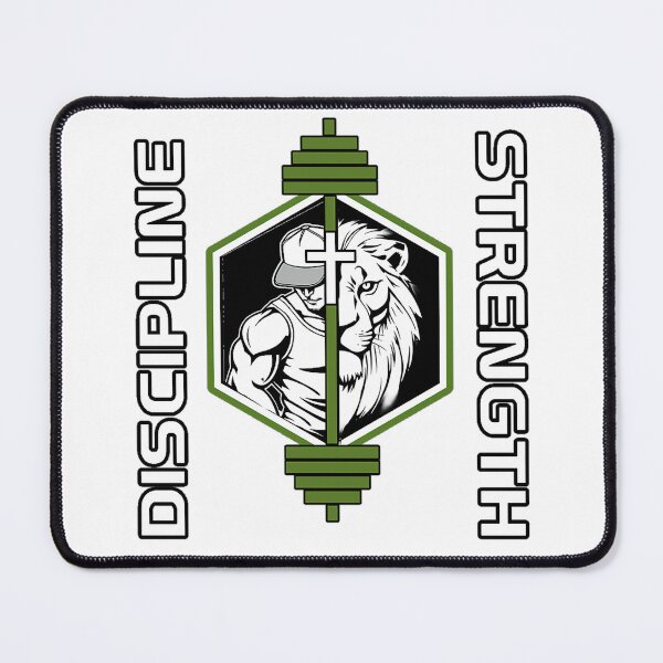 Item preview, Discipline Strength - Christian Gym - Lion Of Judah designed and sold by Bezuiden.