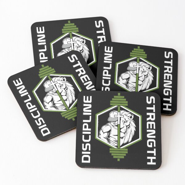 Item preview, Discipline Strength - Christian Gym - Lion Of Judah designed and sold by Bezuiden.