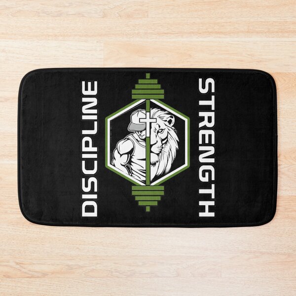 Item preview, Discipline Strength - Christian Gym - Lion Of Judah designed and sold by Bezuiden.