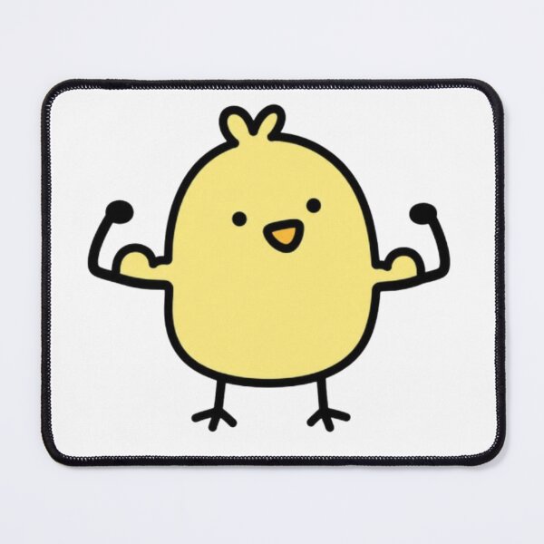 Item preview, Strong Little Chick Showing Muscles designed and sold by Snurly.