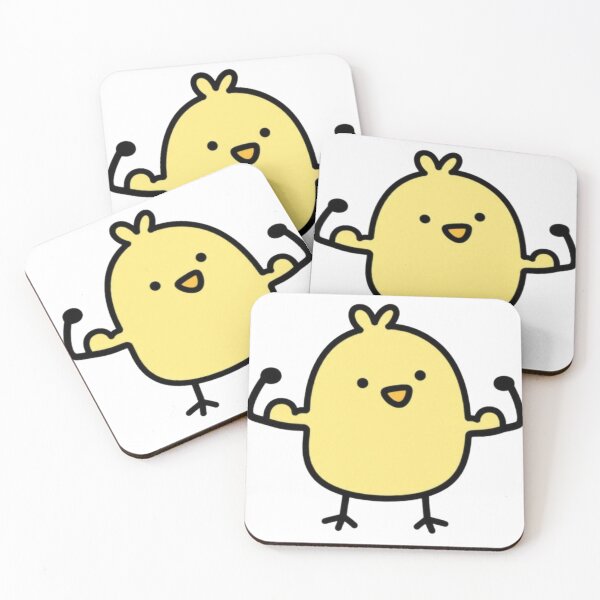 Item preview, Strong Little Chick Showing Muscles designed and sold by Snurly.