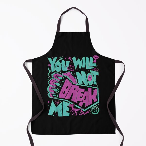 Item preview, You Will Not Break Me Motivational Resilience Quote designed and sold by Theaurore.