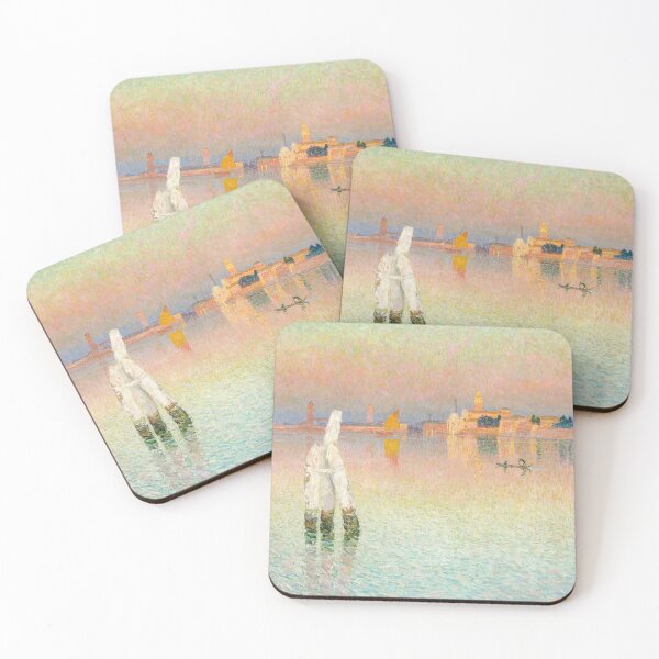 Item preview, Emile Claus. View of Murano at sunset designed and sold by likiska.