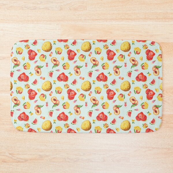 Item preview, Summer Fruit Watercolor Seamless Pattern designed and sold by Chromaovo.