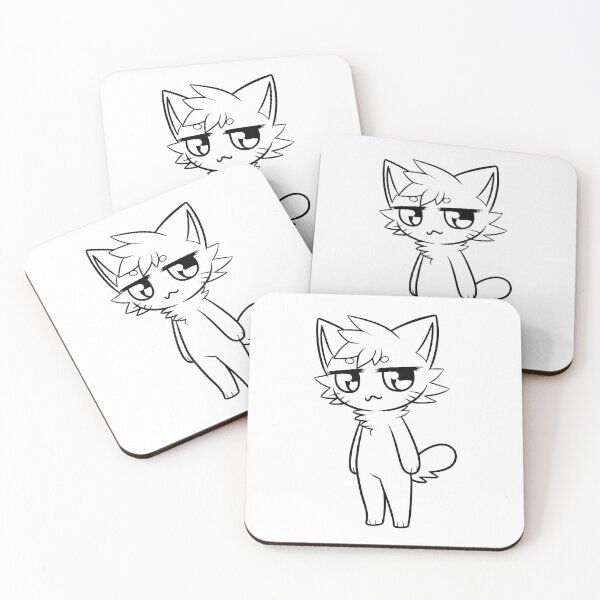 Artikelvorschau, Eine traurige Katze steht entworfen und verkauft von ScMidan.