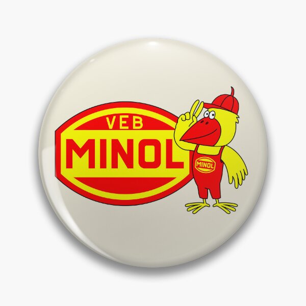 Item preview, Minol logo with oriole designed and sold by VEB Ostladen.