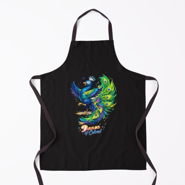 Item preview, Dance of Colors – Vibrant Dancing Peacock Design designed and sold by EdgeSphere.