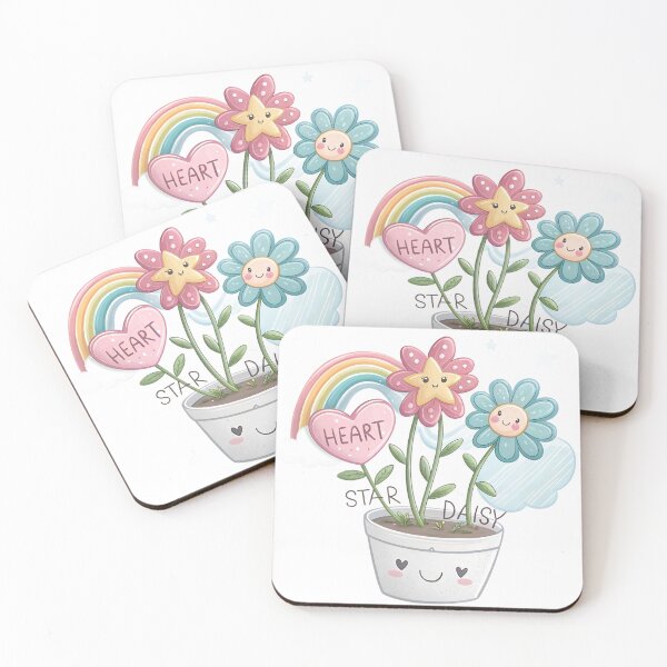 Item preview, Bloom Anyway Cute Pastel Flower Pot designed and sold by KHCreativeLab.