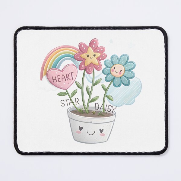Item preview, Bloom Anyway Cute Pastel Flower Pot designed and sold by KHCreativeLab.