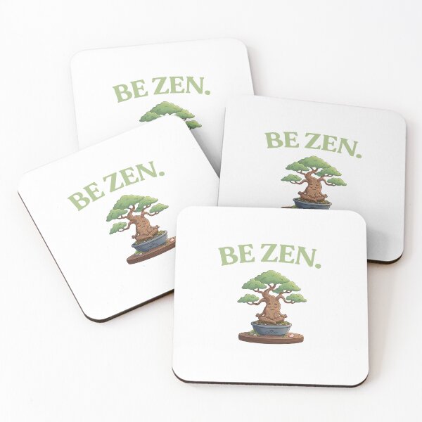 Item preview, BE ZEN. Meditating Bonsai Tree designed and sold by Mikelapapela.