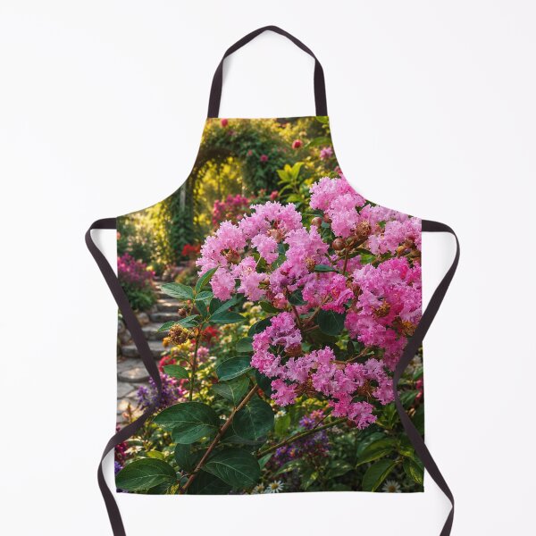 Item preview, Sunlit Garden with Pink Blooms designed and sold by SheFriendly143.