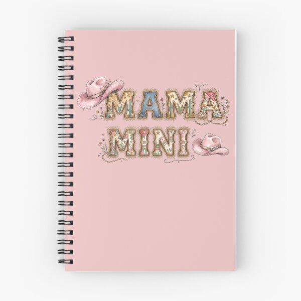 Item preview, Retro Western Fluffy Mama Mini Cowgirl Pink Cowboy Hat designed and sold by BreezifyDesignStudio.