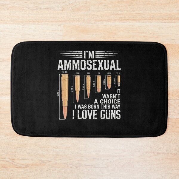 Item preview, Funny I'M Ammosexual Guns Lover Enthusiast Second Amendment designed and sold by Mdcazeem.