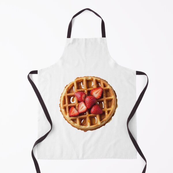 Item preview, Round Vienna Wafer with Strawberry and Caramel – Sweet Snack Sticker designed and sold by Mustangana.